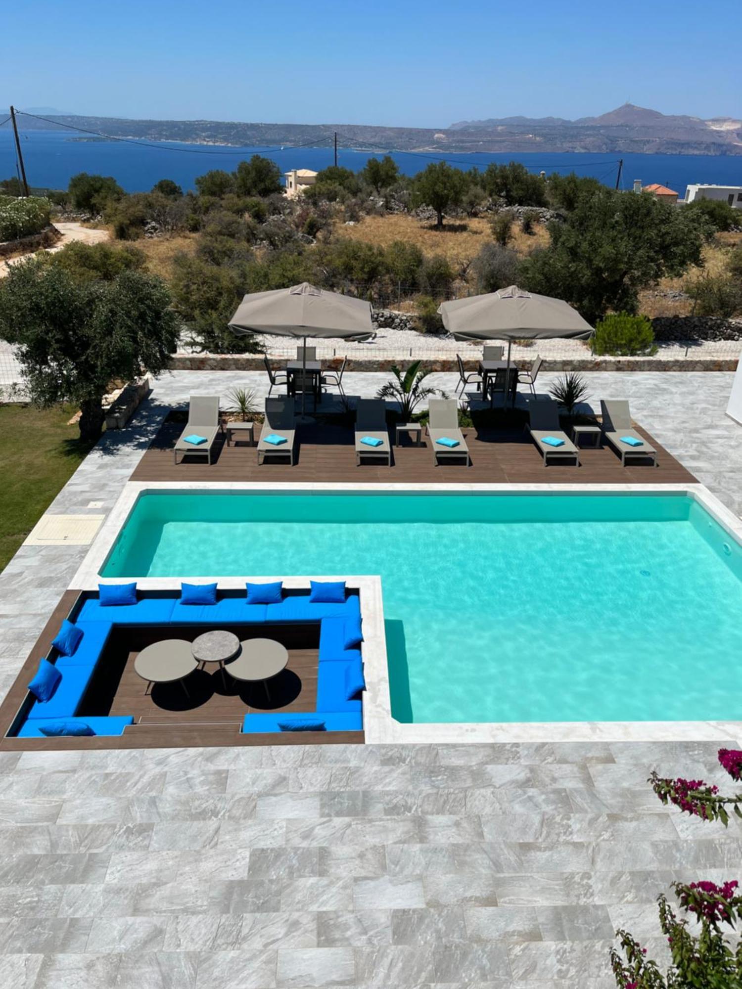 Villa Gloria Seaview - Luxury & Family Kokkino Chorio Extérieur photo