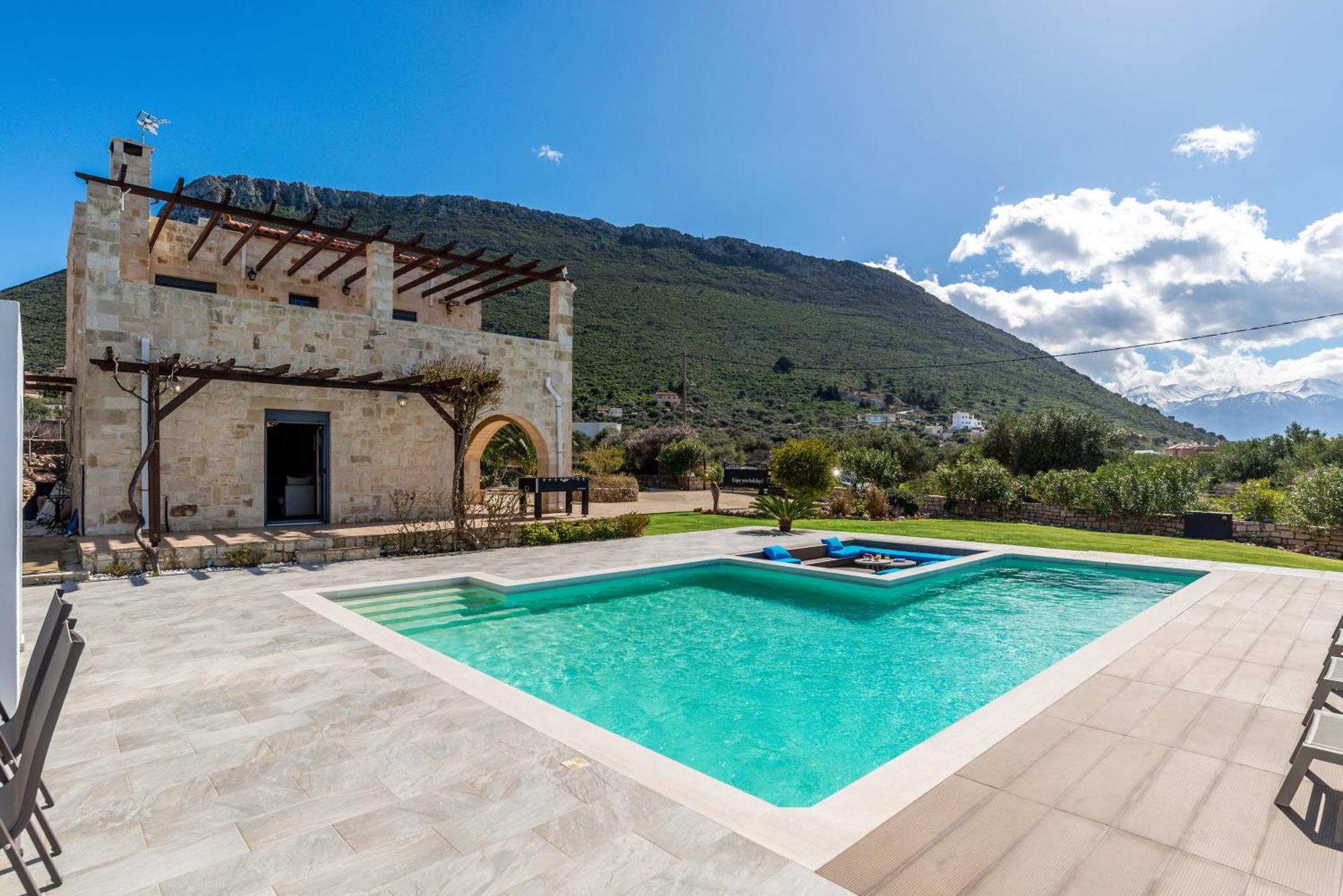 Villa Gloria Seaview - Luxury & Family Kokkino Chorio Extérieur photo