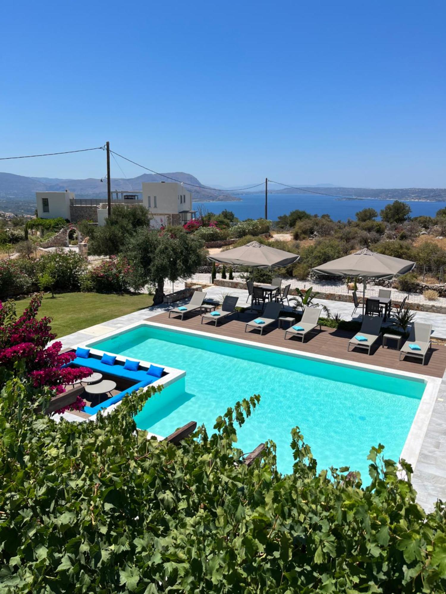 Villa Gloria Seaview - Luxury & Family Kokkino Chorio Extérieur photo